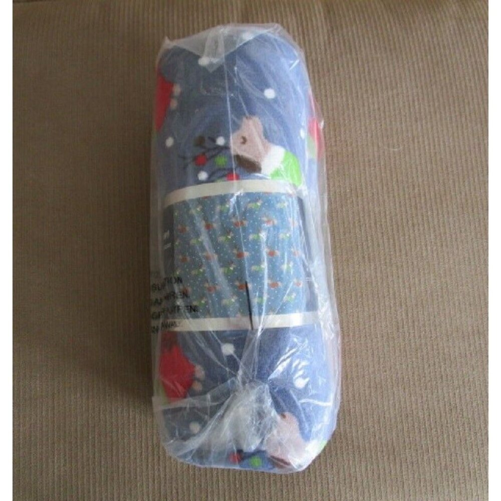 New Dachshund Dogs in Christmas Sweaters Plush Fleece Throw GIFT Blanket SOFT - Picture 4 of 4